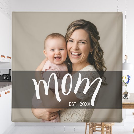 Mama Established Foto-Geschenk für neue Mutter Magnet