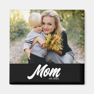 Mama Established Foto Muttertag Magnet
