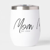 Mama Established New Mom Geschenk (Vorderseite)