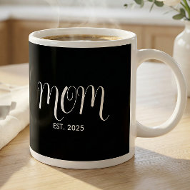 Mama Established New Mom Geschenk Kaffeetasse