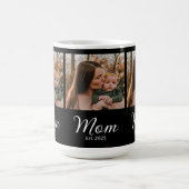 Mama Established Schrift Schwarz 3 Foto Kaffeetasse (Mittel)