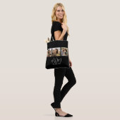 Mama Established Schrift Schwarz 3 Foto Tasche (Am Model)