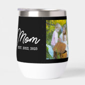 Mama Established Schrift Schwarz Foto (Rechts)