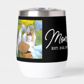 Mama Established Schrift Schwarz Foto (Vorderseite)