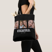 Mama Established Schwarz 3 Foto-Tasche Tasche (Von Nahem)
