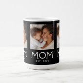 Mama Established Typography Black 3 Foto Kaffeetasse (Mittel)
