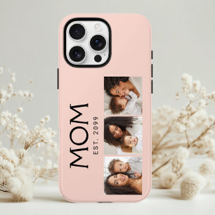 Mama Established Typography Blush Rosa 3 Foto iPhone 16 Pro Hülle