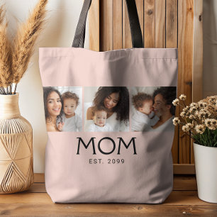 Mama Established Typography Blush Rosa 3 Foto Tasche