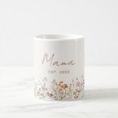 Mama Established Wildflower Boho Baby Shower Kaffeetasse (Mittel)