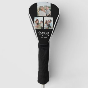 Mama etabliert, 3-Foto-Golf-Schutzhaube Golf Headcover