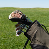 Mama Etabliert Foto Kinder Name Spaß Text Golf Headcover (In SItu)