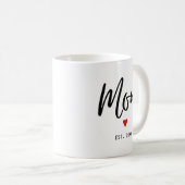 Mama etabliert Modernes Minimalistisch Kaffeetasse (VorderseiteRechts)
