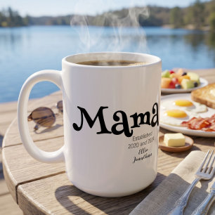 Mama Etabliert Neues Muttergeschenk Kaffeetasse