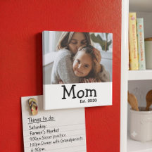 Mama Etabliert Sagt Schwarze Whimsical Schrift