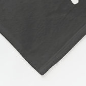 Mama etablierte Black Modern Script Foto Fleece (Ecke)