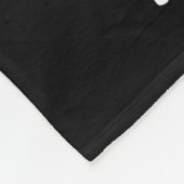 Mama etablierte Black Modern Script Foto Fleecedecke (Ecke)
