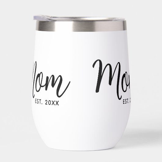 Mama etablierte Datum Junge Mutter geben Schwarzes (Rechts)