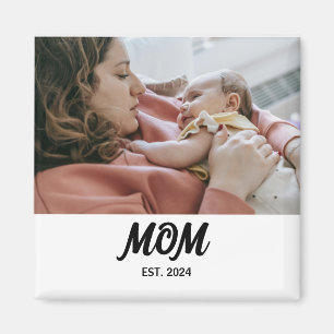 Mama etablierte Foto Gift Magnet