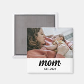 Mama etablierte Foto Gift Magnet (Vorderseite/Rückseite)