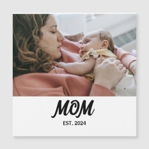 Mama etablierte Foto Gift Magnet