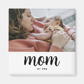 Mama etablierte Foto Gift Magnet (Vorne)