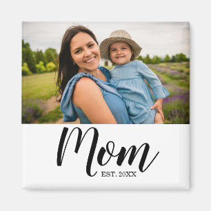 Mama etablierte Foto Gift Magnet