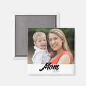 Mama etablierte Muttertag des Fotos Magnet (Vorderseite/Rückseite)