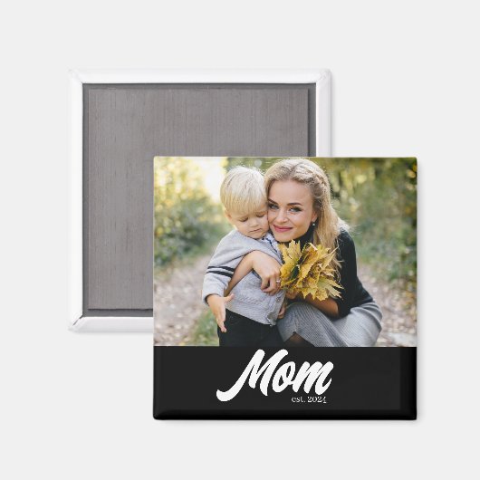 Mama etablierte Muttertag des Fotos Magnet (Vorderseite/Rückseite)