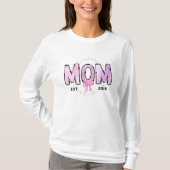 Mama etabliertes Design Basic Long Sleeve T - Shir T-Shirt (Vorderseite)
