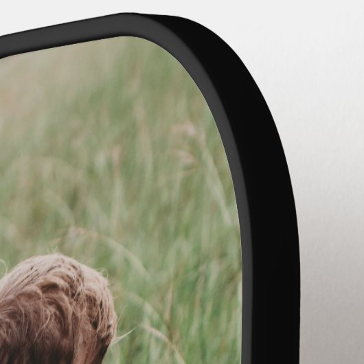 Mama etabliertes Fun Script-Foto Pickleball Schläger (Linke Seite)