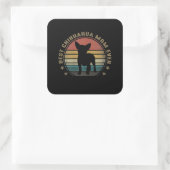 Mama Ever Funny Mütter Day Quadratischer Aufkleber (Tasche)