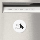 Mama extravaganter Mops Magnet (In Situ (Geschirrspüler))