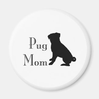 Mama extravaganter Mops Magnet