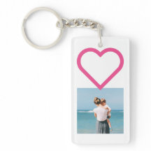 Mama Familienfoto Collage Rosa Herzkette