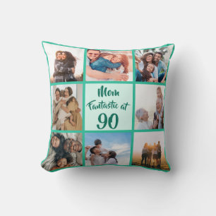 Mama fantastisch bei 90 Geburtstag moderne Foto Co Kissen