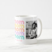 Mama | Farbige Texte und Fotos im Stil der Bright Kaffeetasse (VorderseiteRechts)