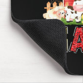 Mama Farm Cow Birthday Boy Matching Family Party  Mousepad (Ecke)