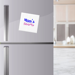 "Mama Favorit" Funny Niedlich Sibling Rivale Zitat Magnet