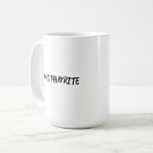 Mama Favorit Kaffeetasse (Vorderseite Links)