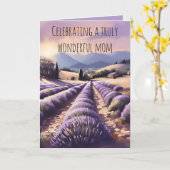 Mama feiern karte (Gelbe Blume)