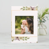 Mama feiert dich karte (Stehend Vorderseite)