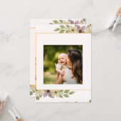 Mama feiert dich karte (Vorderseite/Rückseite Beispiel)