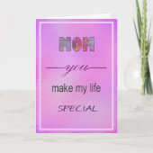  Mama Feiertagskarte (Vorderseite)