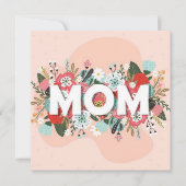 Mama Feiertagskarte (Vorderseite)