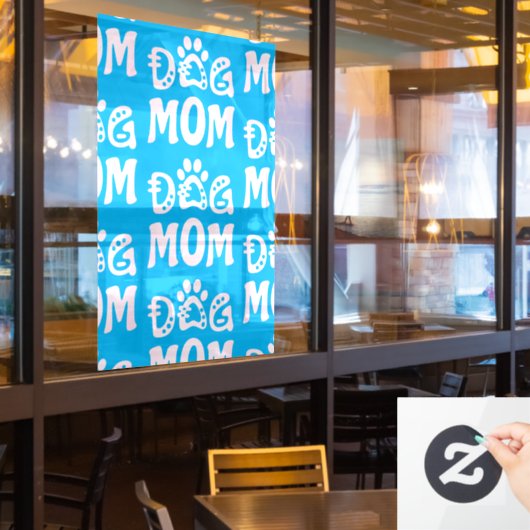 Mama Fensteraufkleber (Restaurantfenster)