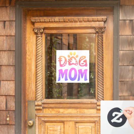 Mama Fensteraufkleber (Haustür)