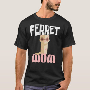 Mama Ferret Frauen Cooles Unique Ferret für Mensch T-Shirt