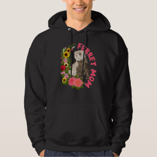 Mama Ferret kleine Mustelid-Tier für Freret Hoodie