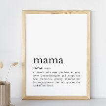 Mama Filipino Wall Art Philippines Poster