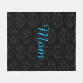 Mama Fleece Blanket (Vorderseite (Horizontal))